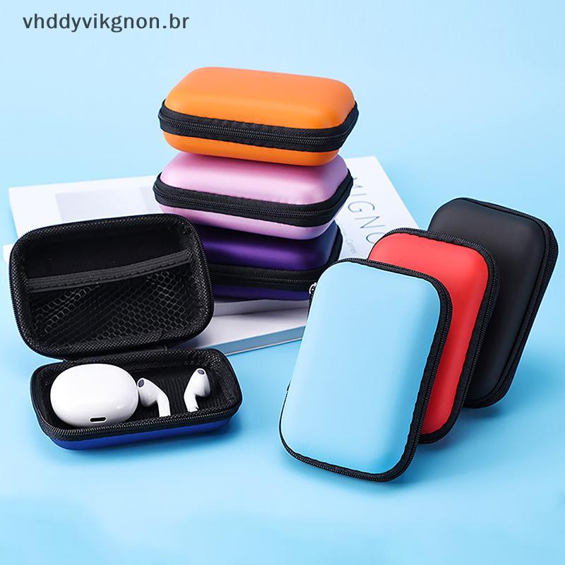 vhddyvikgnon Bolsa De Armazenamento Para Viagem , Estojo De Carregamento Fone De Ouvido , Com Zíper , Portátil , Organiz