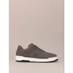 Tênis Masculino Court Camurça Calvin Klein Jeans - Chumbo