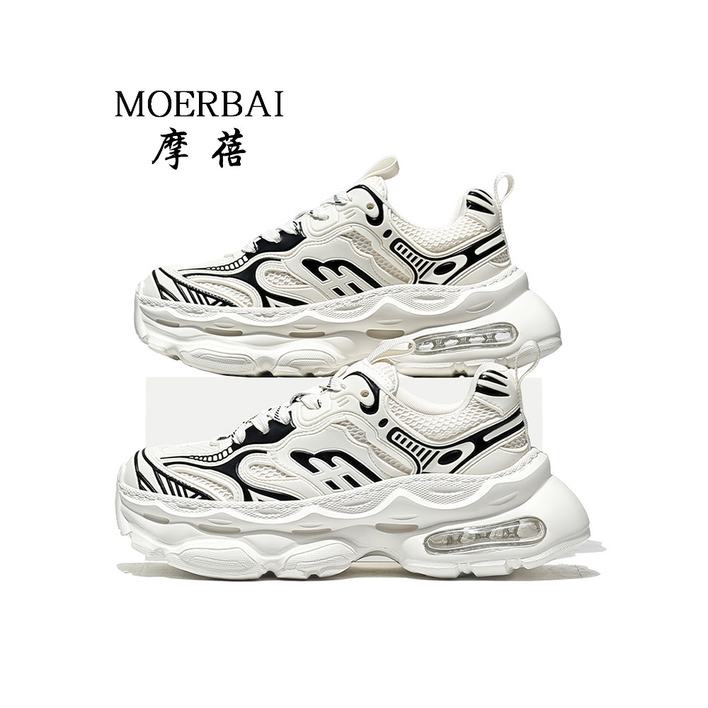 Mobe sapatos masculinos 2026 primavera novos sapatos respiráveis esportes masculinos sapatos casuais sola macia aumentan