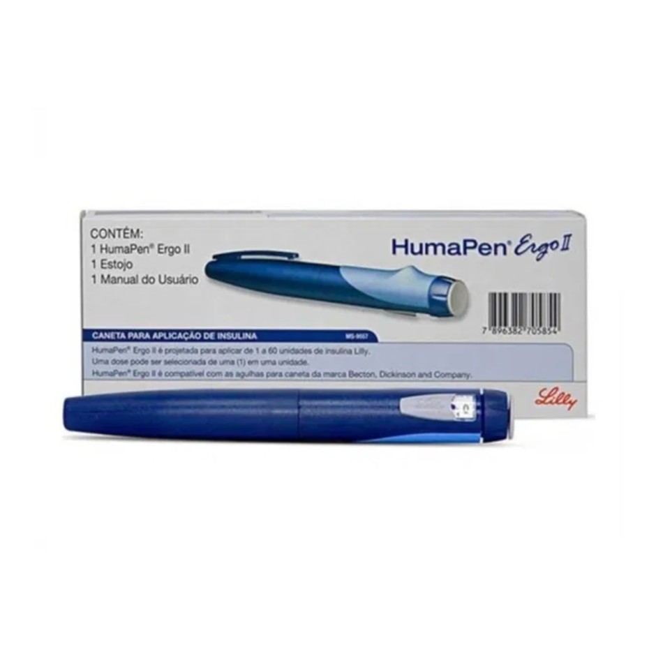 Caneta Aplicadora de Insulina HumaPen Ergo II
