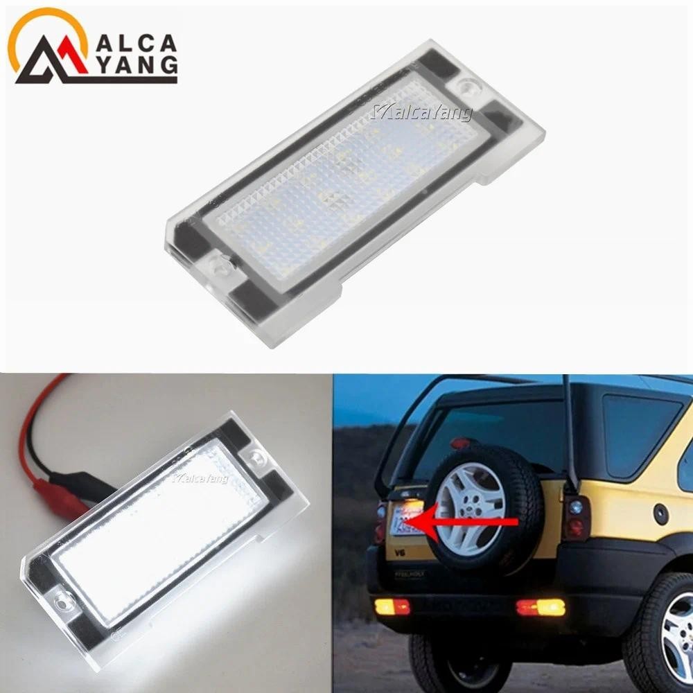Para Land Rover Freelander 1 1998-2006 Alto Brilho Branco LED Luz Da Placa De Licença Lâmpada Nova Marca Lookauto Peças 