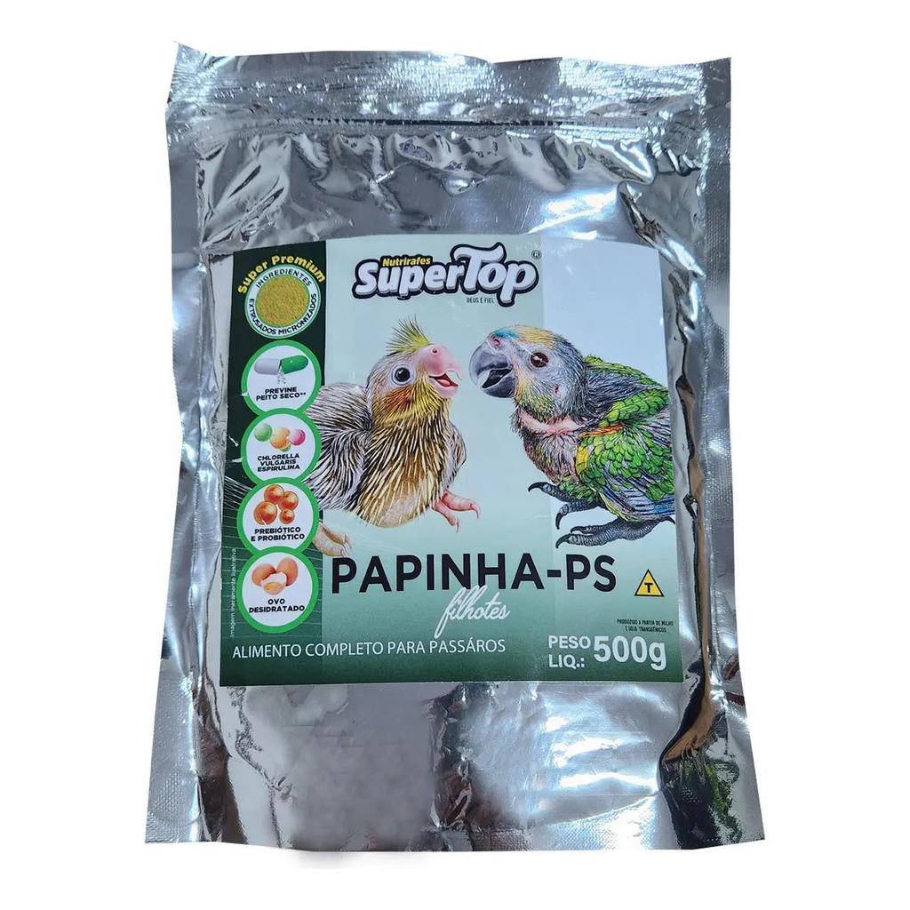 Papinha Ps Filhotes Prebiótico E Probiótico - Supertop 500g