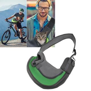 Bolsa de transporte para animais de estimação respirável Ombro portátil para viajar com gancho interno Design Alça