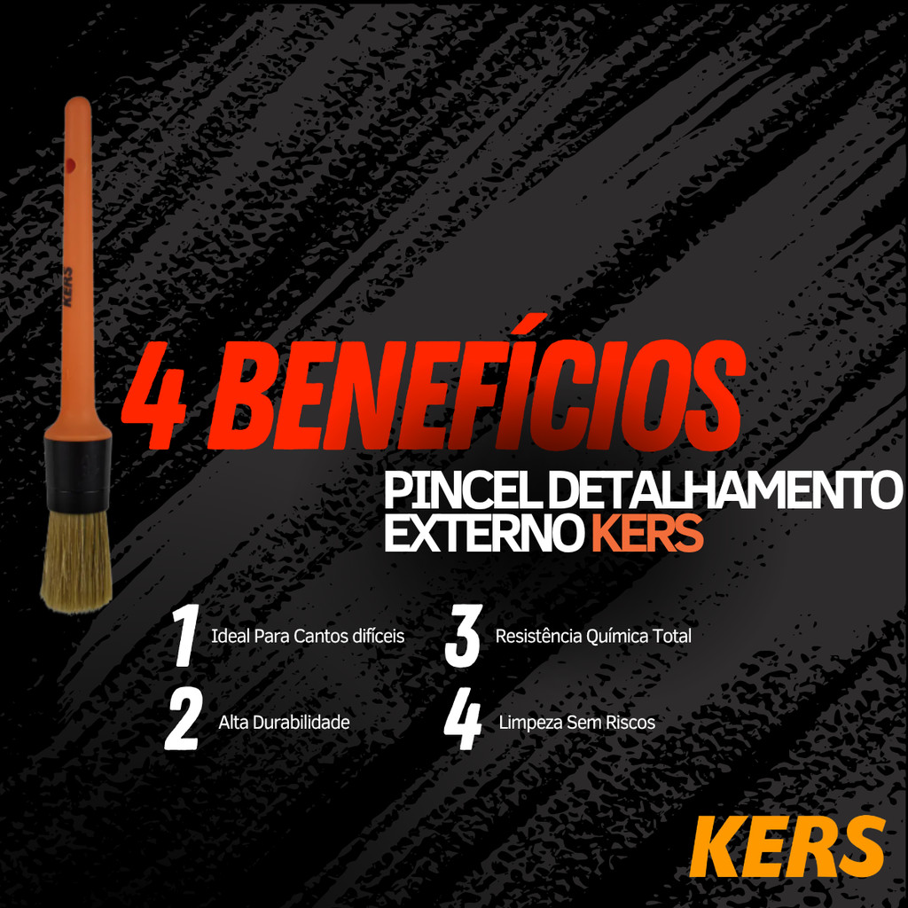 Pincel para Detalhamento Externo de Carros N.16 — imagem 2 de 2