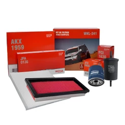 Kit Revisão Filtros March Versa 1.6 16v 2011-2020 Wega