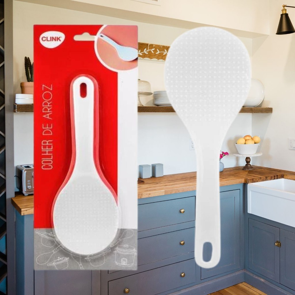 Colher De Arroz De Plástico para Panela Elétrica Cozinha KL1004 - CLINK