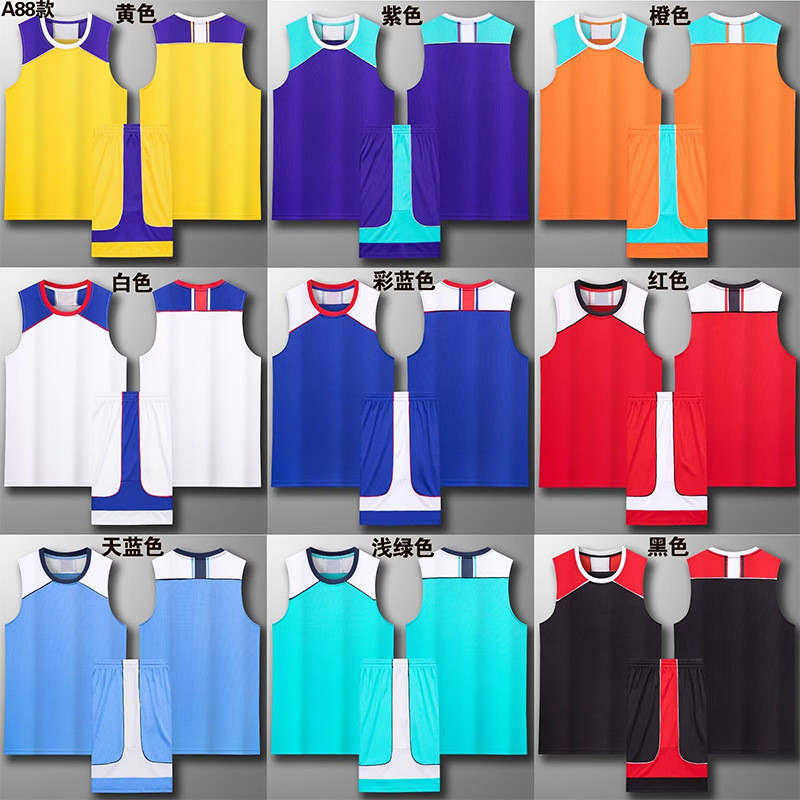 Criança juventude uniforme de basquete terno masculino feminino estudante competição treinamento terno impressão criança