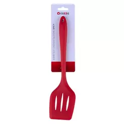Espátula Vazada Silicone Spicy Cazza Vermelha