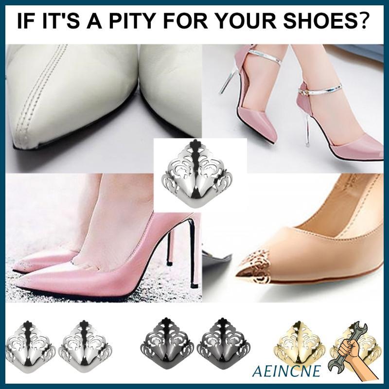 AEIN 2 Unidades Ponta Metal Para Sapatos Protetores