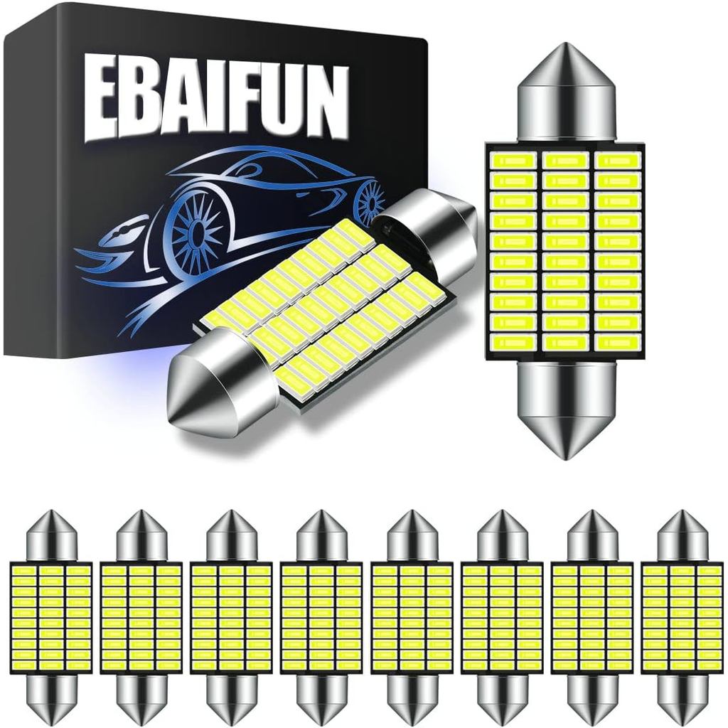 36mm C5W 6418 Lâmpada Led Sem Erros Canbus 30-SMD 4014 chipset 6000k Aplicação Branca Para Leitura Interior Do Carro Map