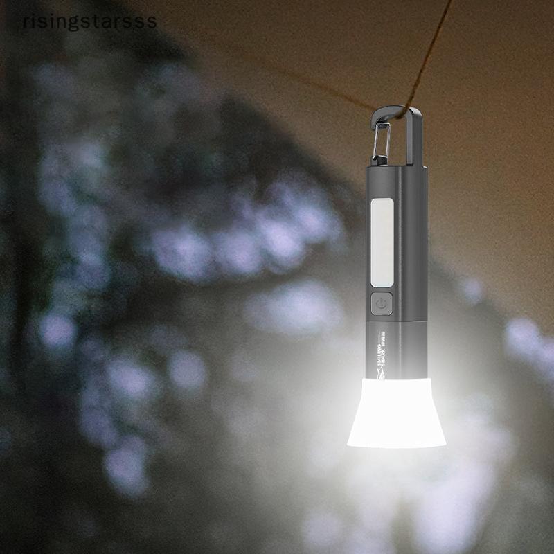 Lanterna De Longo Alcance Com Zoom De Alto Brilho COB Flash Lo Design Acampamento Carregamento USB Aventura Ao Ar Livre
