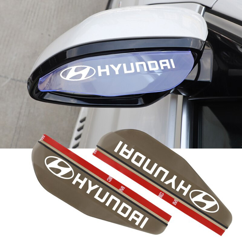 Capa à Prova de Chuva para Espelho Retrovisor de Carro, Protetor Solar Impermeável para Hyundai I30 I20 IX35 I40 Tucson