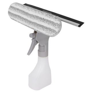 Rodo Limpa Vidro Recipiente 250ml Microfibra Borracha Sortido Clean Tech