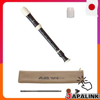 AULOS Soprano Recorder Symphony Madeira Antibacteriana 502BW(G) German 【Direct from Japan】