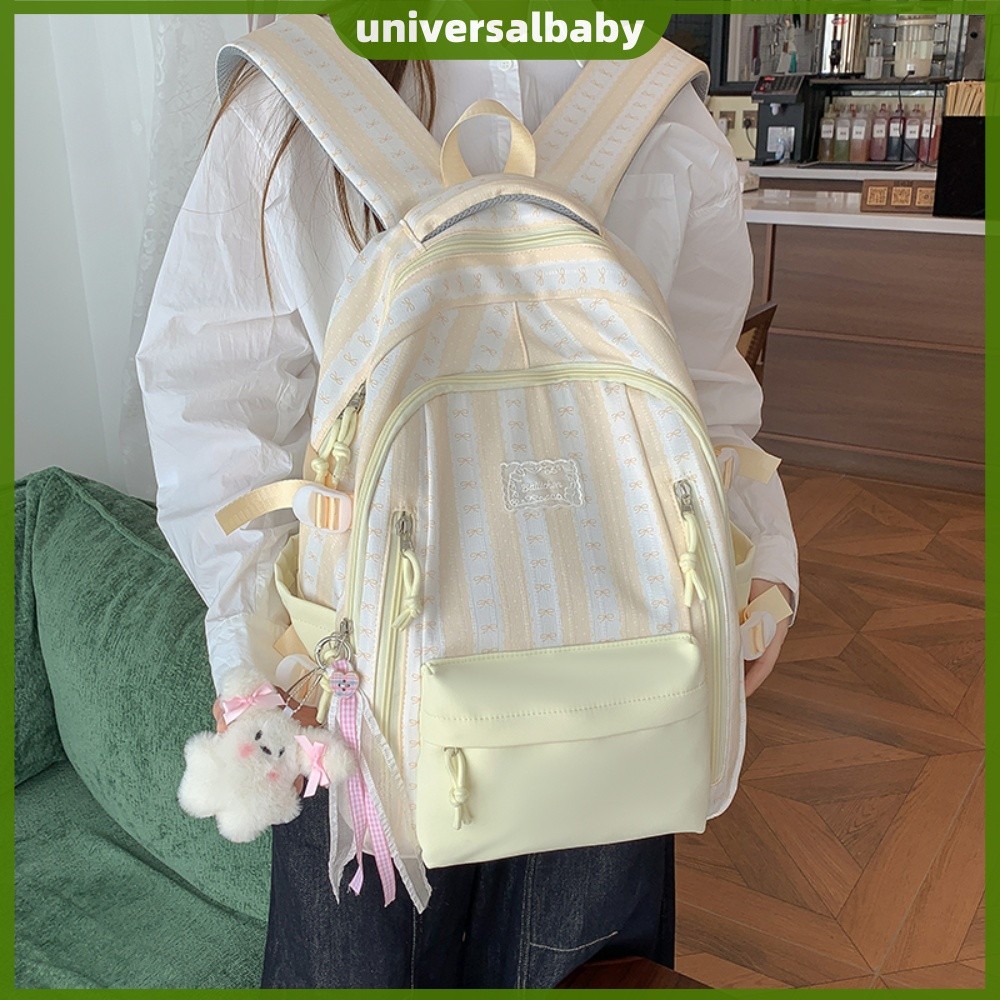 Mulheres Y2K Kawaii Mochila Coquette College Grande Laptop [universalbaby.br]