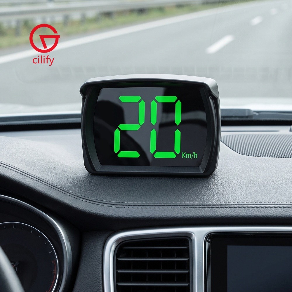 Carro GPS HUD Velocímetro Head Up Display Duplo Chip USB Negrito LED Interruptor Automático Velocidade Em Tempo Real Par