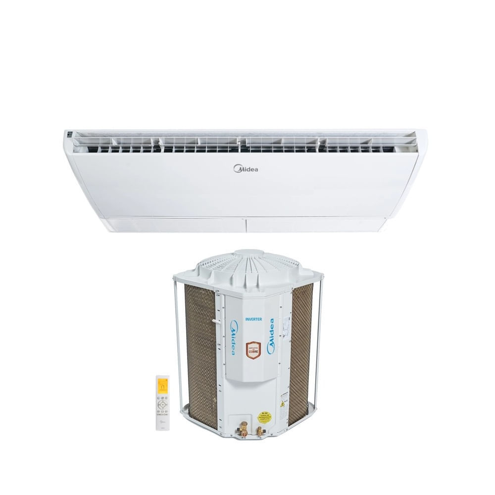 Ar Condicionado Split Teto Inverter Midea 60000 BTU/h Frio Monofásico 42ZQVF60M5C - 220 Volts