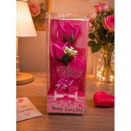 Enfeite Buque Rosas Decorativo Artificial Arranjo Florido Elegante