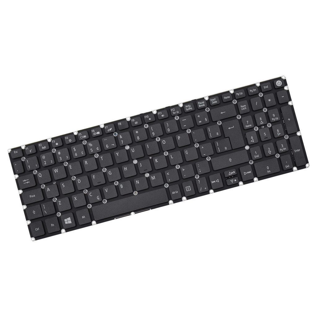 Teclado para Notebook compatível com Acer Aspire ES1-572-36XW ABNT2 - F2 WI-FI