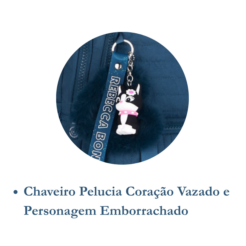 Kit Mochila de Costas e Estojo Rebecca Bonbon Sweet Dream 2027- Clio Style · foto 2