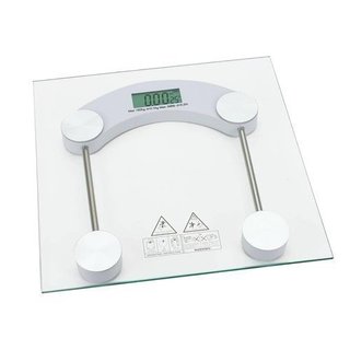 Balança Digital 180kg Vidro Temperado LCD Top House