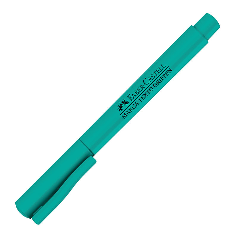 Pincel marca texto Grifpen Verde Água MT/VAZF\357063 Faber-Castell