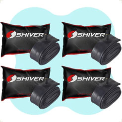 4 UNIDADES CAMARA DE AR KIT PARA BICICLETA INFANTIL ARO 16 X 1.75 VALVULA BICO GROSSO 33MM ATACADO
