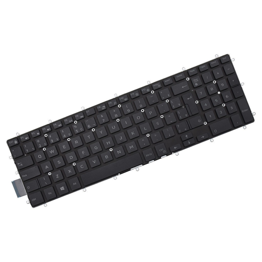 Teclado para Notebook compatível com Dell Inspiron 15-3583-M2XP ABNT2
