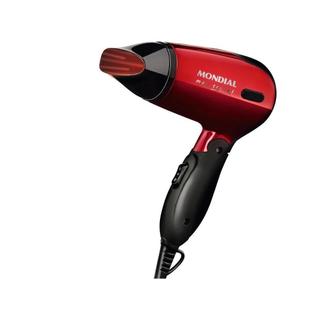 Secador de Cabelo Mondial Max Travel SC-10 Vermelho