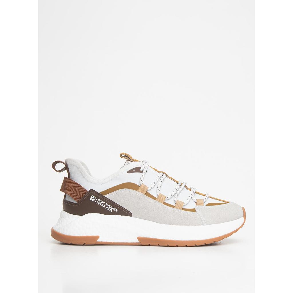 Tênis Petite Jolie Puff Sneaker White/Areia PJ7757