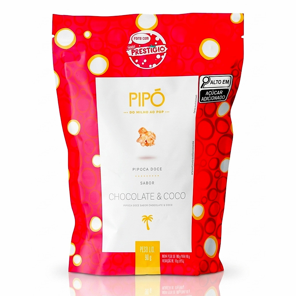 Sache Pipoca Doce Sabor Prestigio 90G Produto Original Lacrado