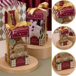 10 CAIXA COM ACETATO RETANGULAR VITRINE PRESENÇA 6267 (JANGO NATAL 2026)
