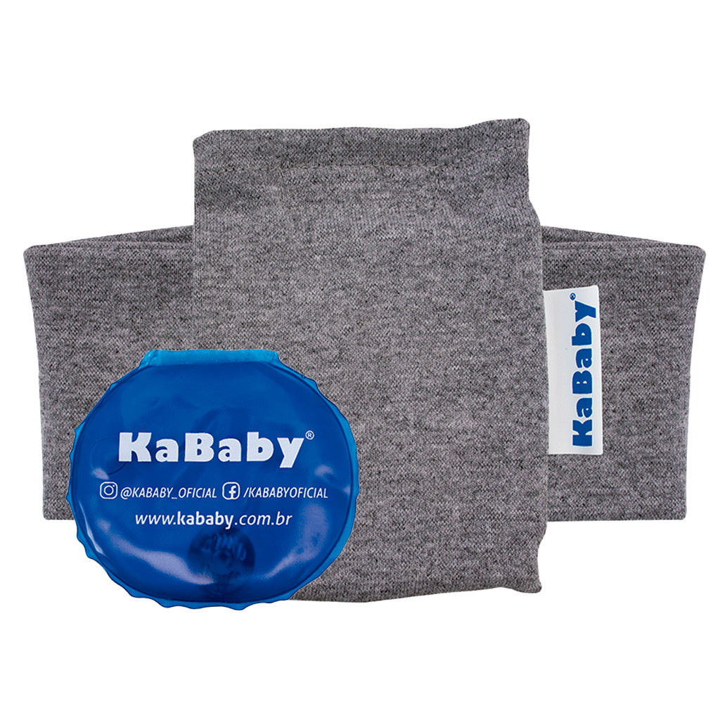Imagem Cinta Anticólica com Bolsa Gel Térmico para Bebês Kababy