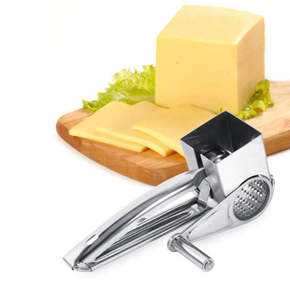 Ralador De Queijo Em Aço Inox Profissional Triturador Manual Super Prático OIVIDA Original