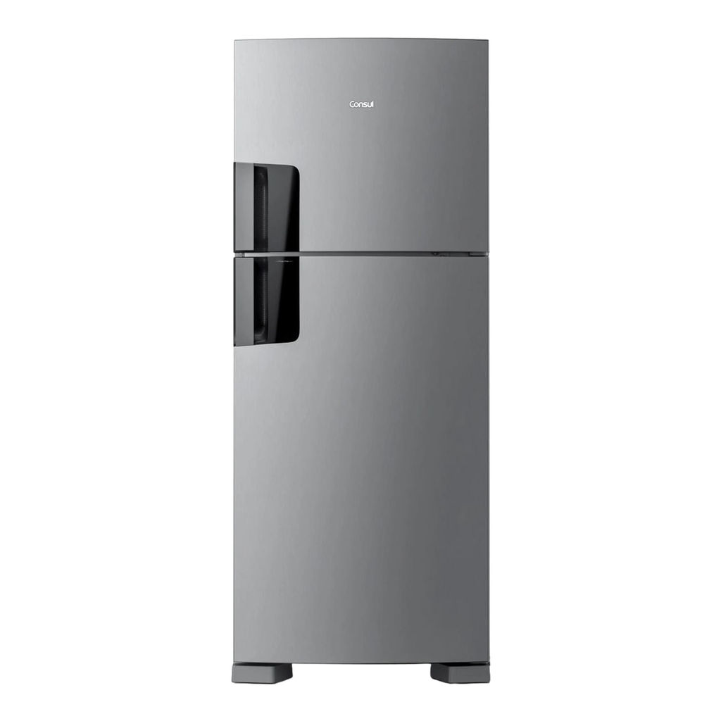 Geladeira Frost Free 412 Litros cor Inox Consul com Compartimentos Removíveis - CRM50MK