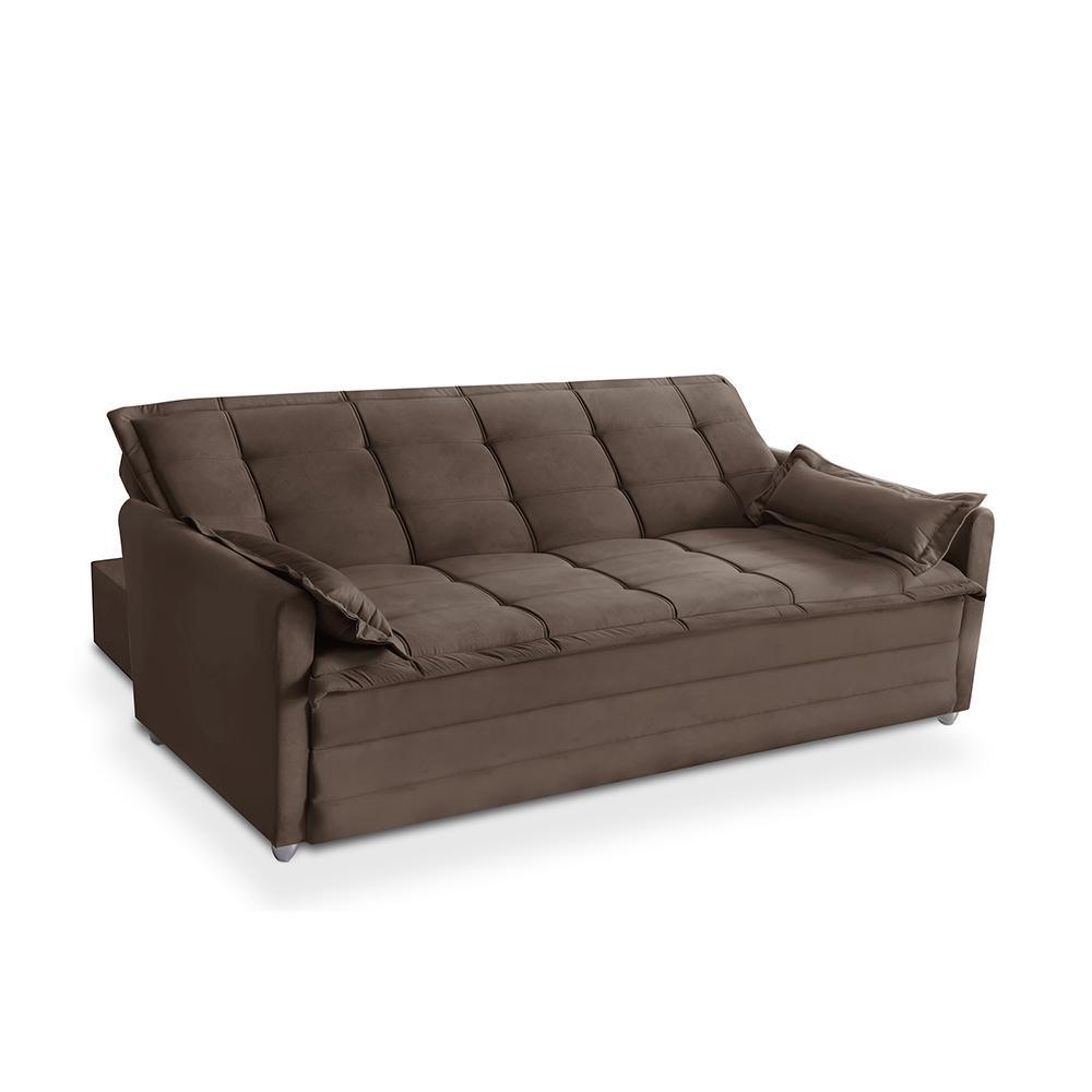 Sofá Cama Vienna 3 Lugares 2,00m Suede · foto 2