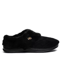 Pantufa Feminina Pegada Atoalhado Preto