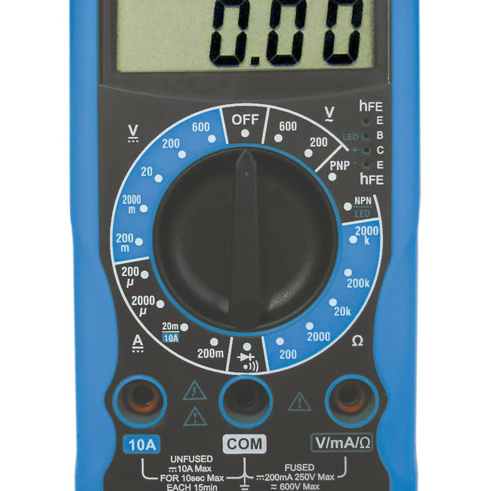 Multímetro digital portátil CAT I 600V - ET-1002 - Minipa · foto 2