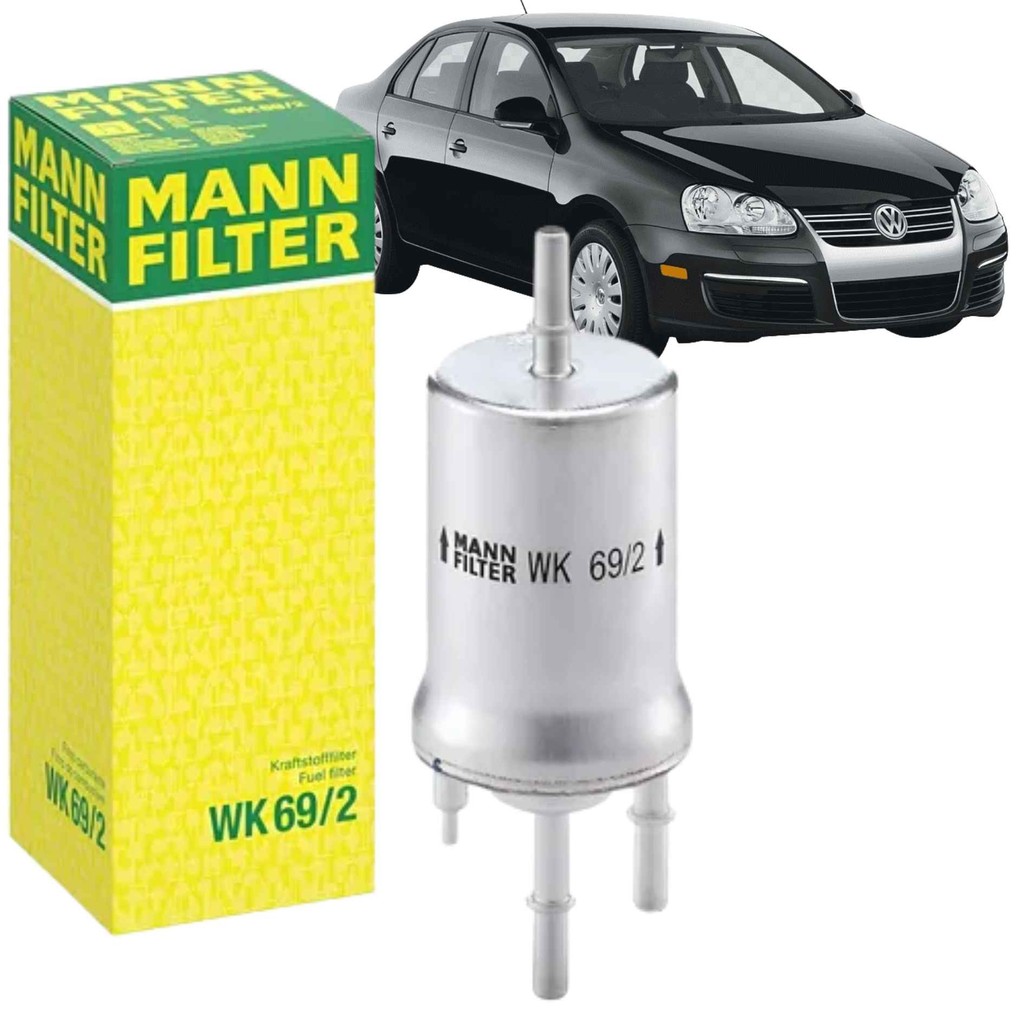 Filtro Combustível para VW Volkswagen Jetta - 2.5 20V - 150cv / 170cv  (Mann Filter WK69/2)