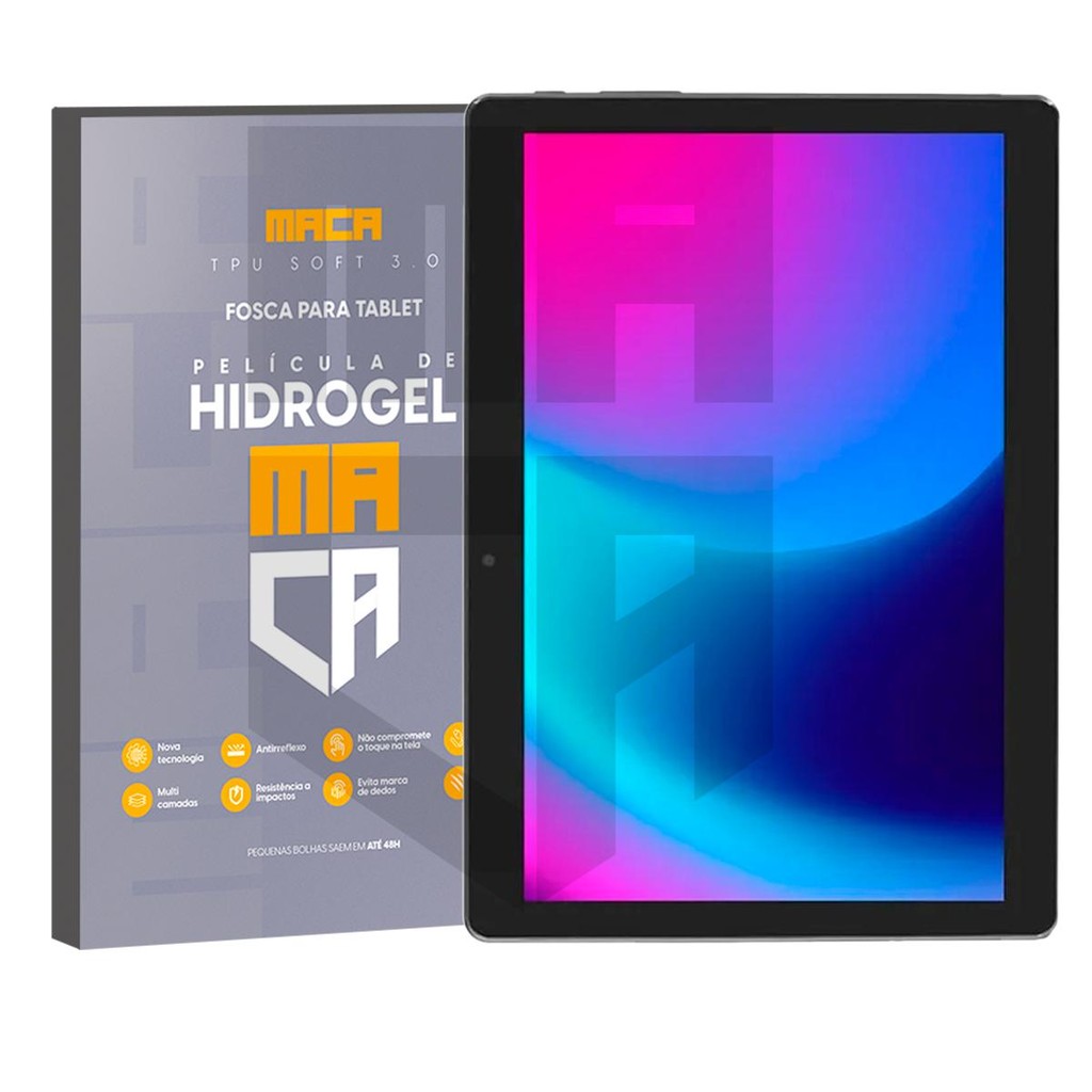 Película Hidrogel Tablet Multilaser M10A 10.1 HD Ou Fosca