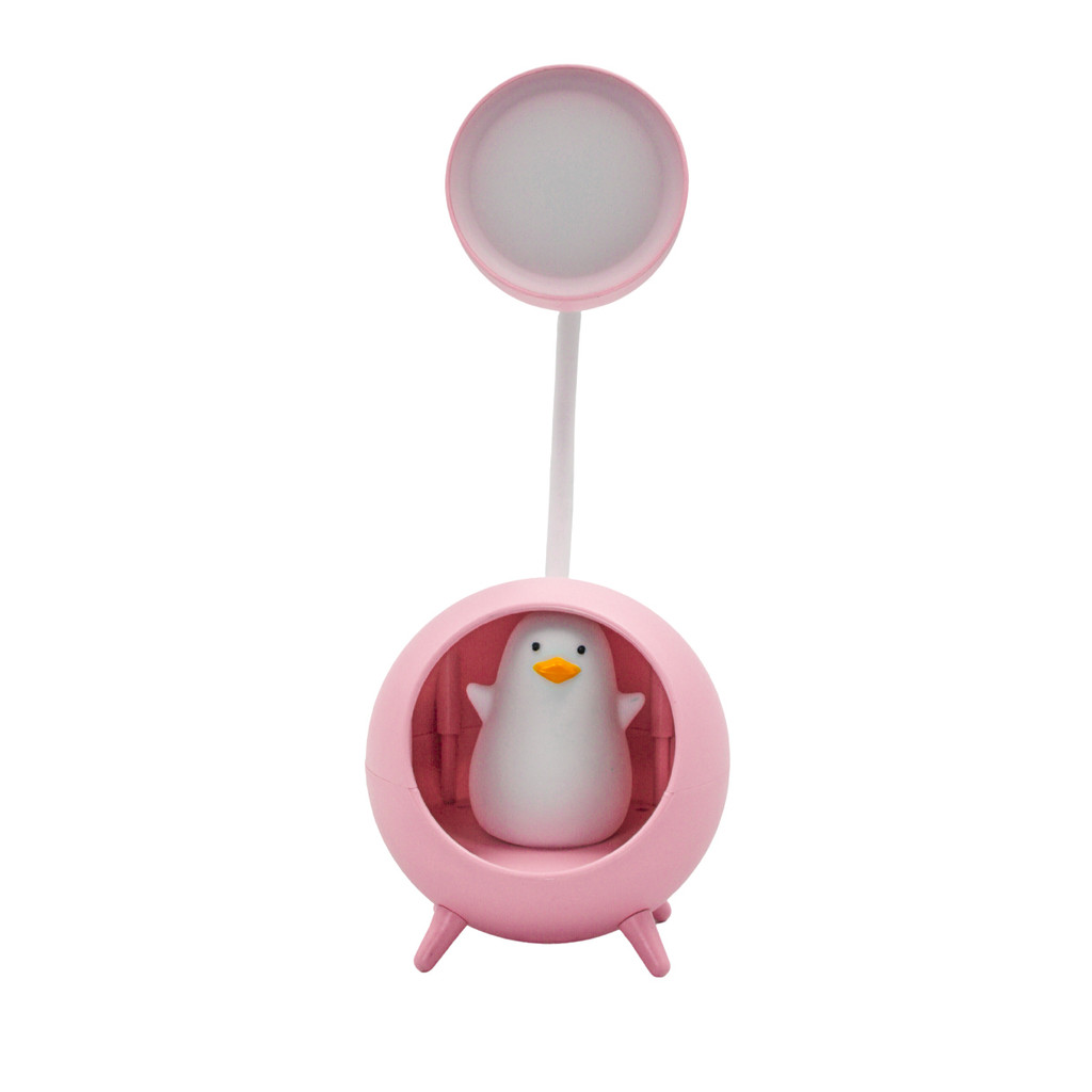 Luminária Decorativa Articulável Rosa USB Portátil Decoração Iluminação LED Premium Original Profissional Top Durável