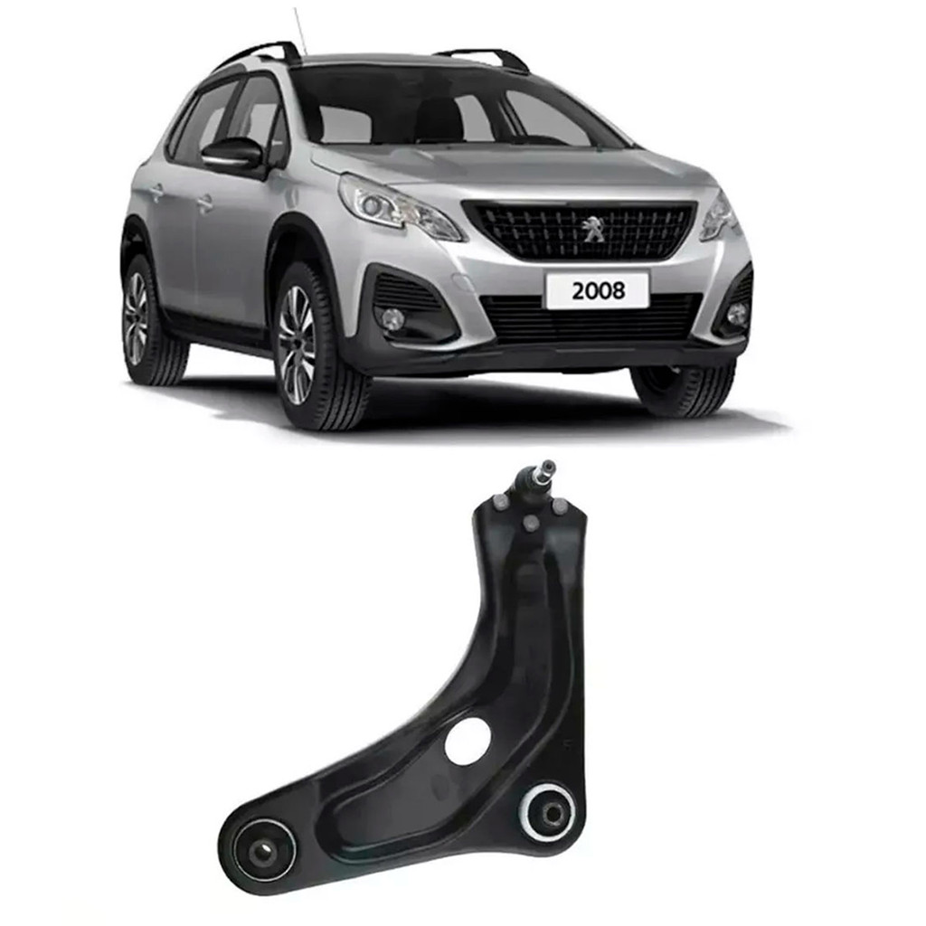 Bandeja Balança Peugeot 2008 Ano 2015 Até 2020 Lado Esquerdo
