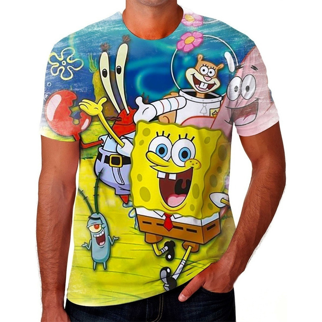 Camiseta Camisa Bob Esponja Filme O Incrível Resgate Cine ''
