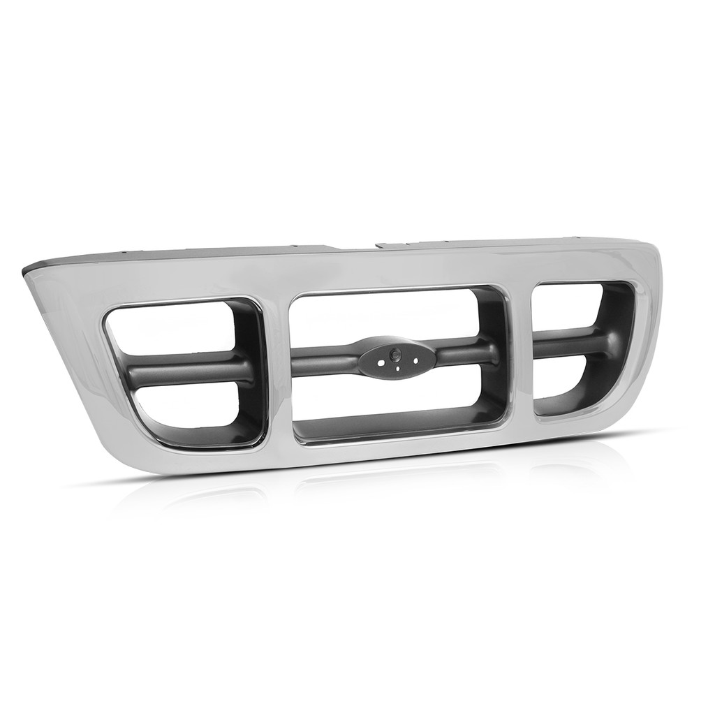 Detalhes do Grade Dianteira Ranger 4x4 98 99 2000 2001 2002 2003 Cromada