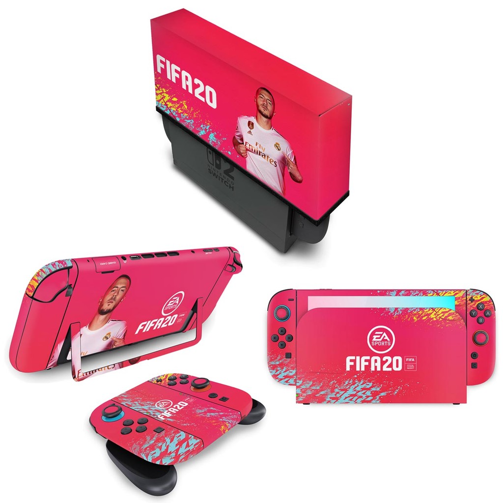 Kit Capa e Skin Anti-Rage para Nintendo Switch 2 - Fifa 20