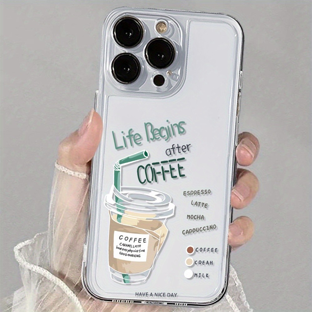 Capinha capa para Caffè latte Caso De Telefone Marcas De Moda Inglês Motorola Moto G54 G84 G22 G20 G53 G60 E22 G14 E
