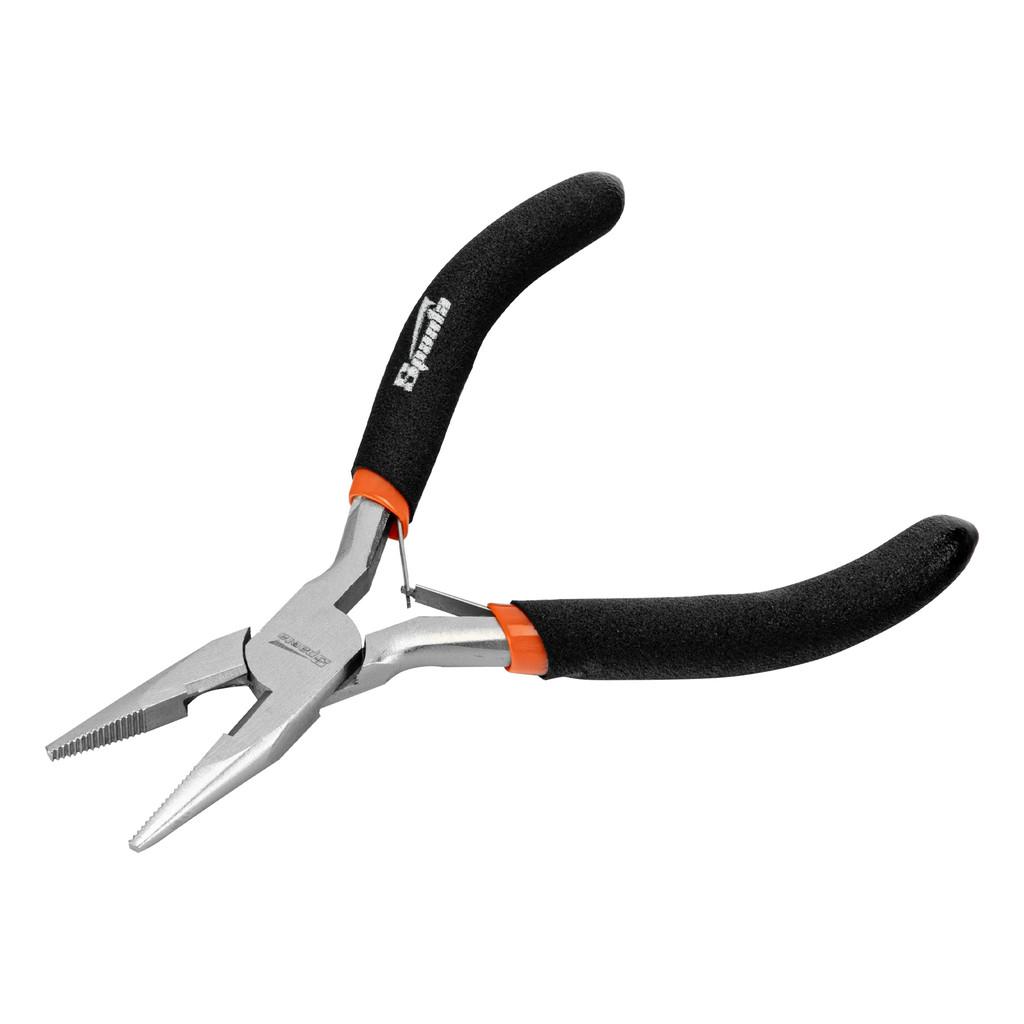 MINI ALICATE BICO MEIA CANA RETO, NIQUELADO, CABO DUPLA INJECAO, 5POL., 130MM, 1PC // SPARTA em Oferta na Shopee