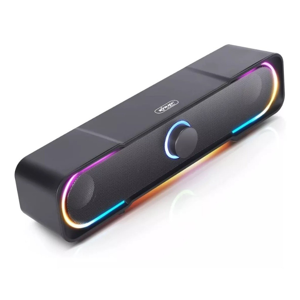 Caixa de Som para PC Notebook Tipo Soundbar Rgb Gamer P2 - USB em Oferta na Shopee