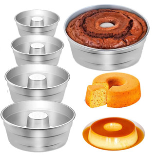 Forma Para Bolo Torta e Pudim n° 12,14,16,18,20cm Com Furo Central em Oferta na Shopee