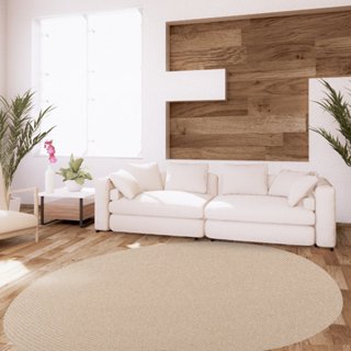 Tapete Sala Orgânico Bean 200cm X 250cm São João Bege/Cru em Oferta na Shopee